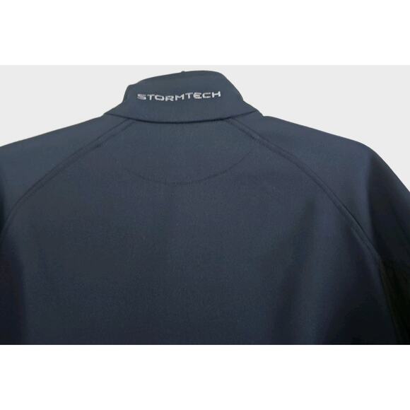 STORMTECH PERFORMANCE~Men's Size L~Navy Blue/Black Jacket Zip-Up w/Logo "MISTER" - Picture 9 of 16